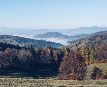 motocyklem w Beskid