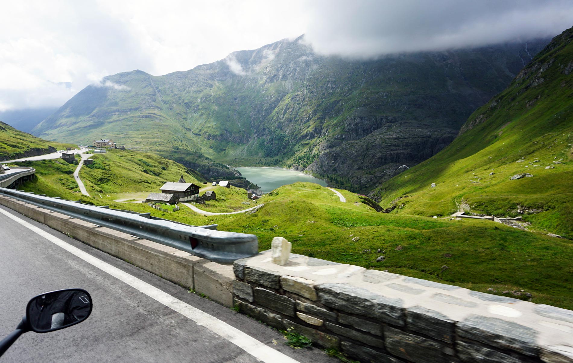 Grossglockner na motocyklu