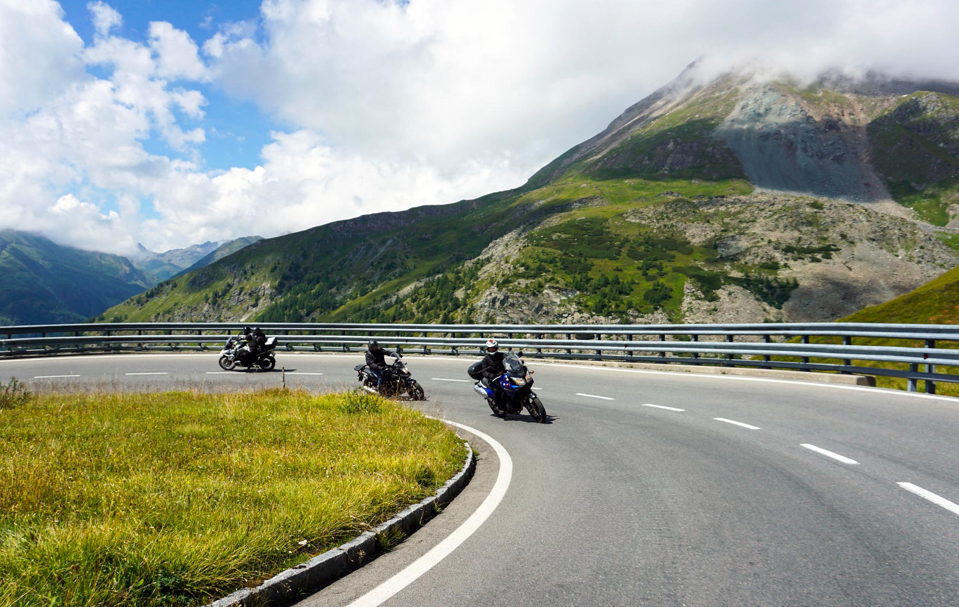 Grossglockner na motocyklu