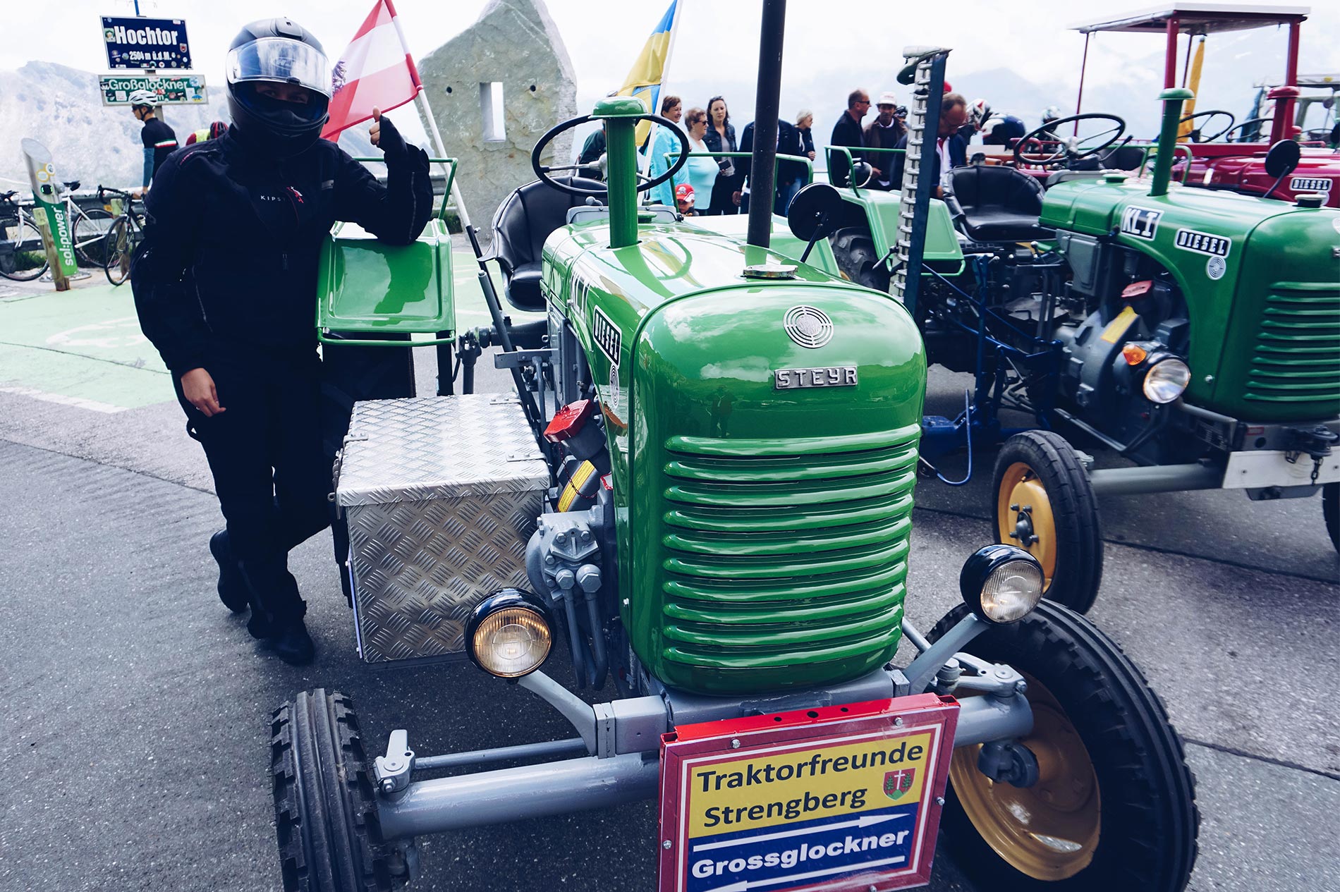 Grossglockner na motocyklu