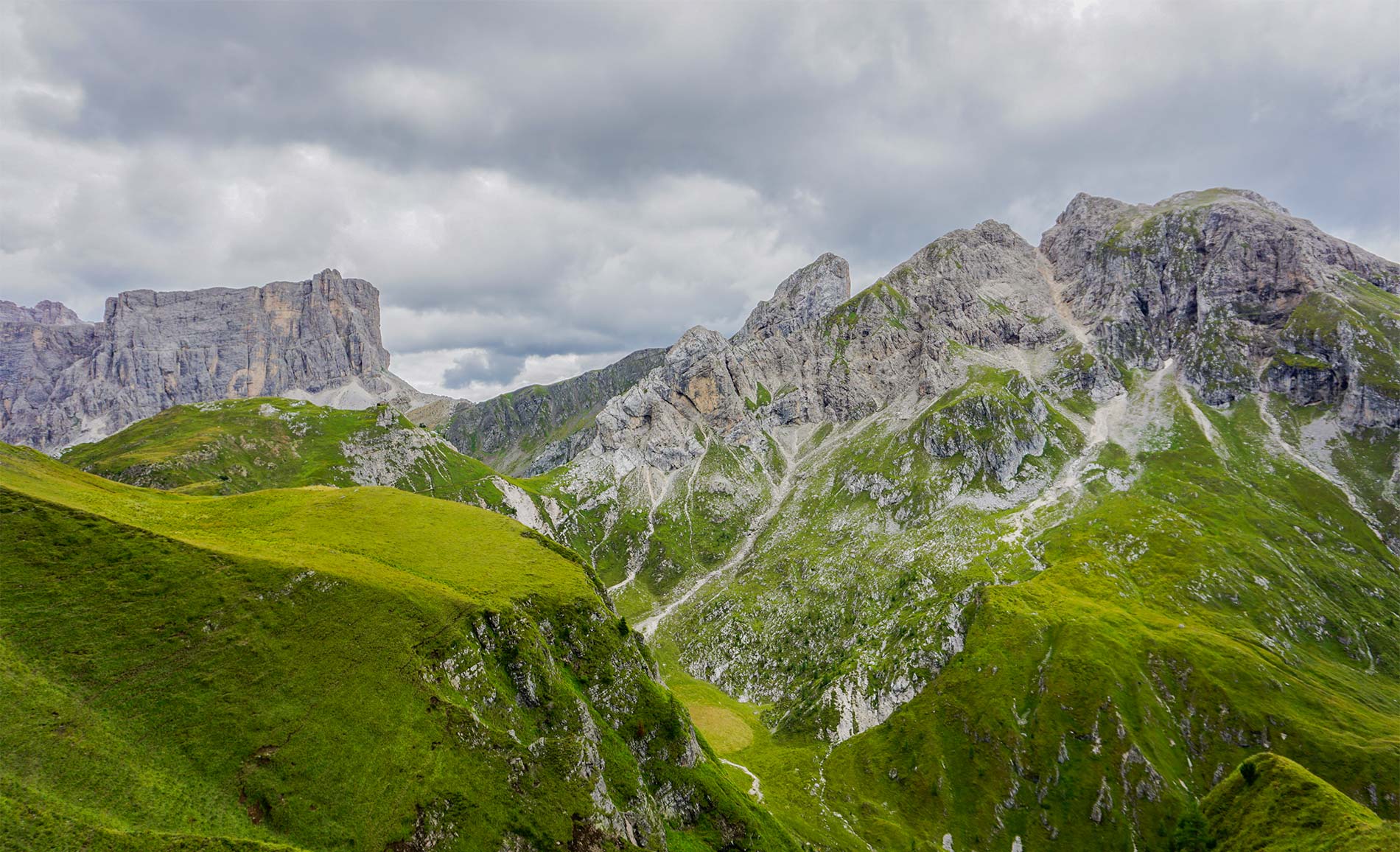 Passo di Giau motocyklem