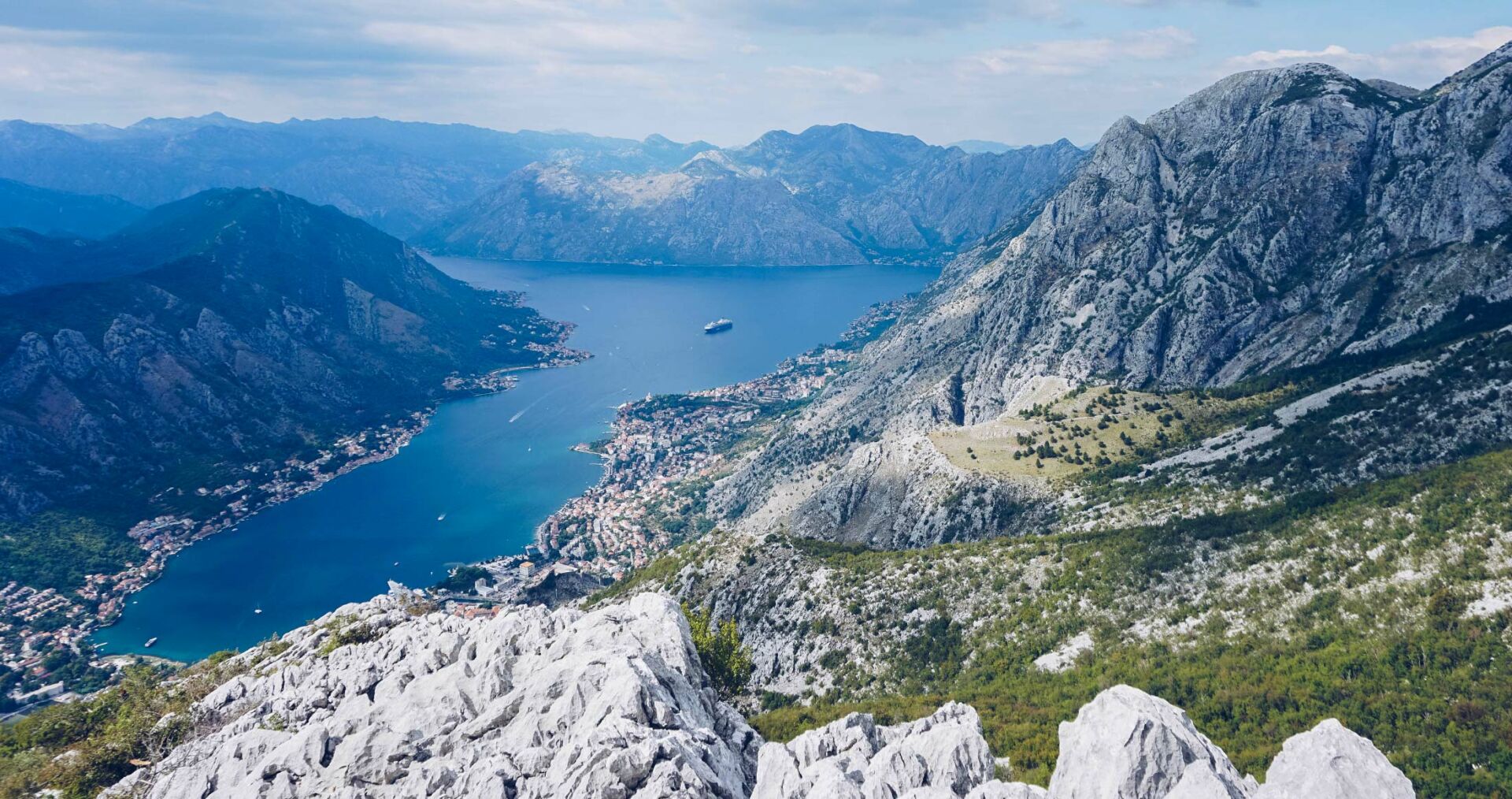 motocyklem przez Lovcen