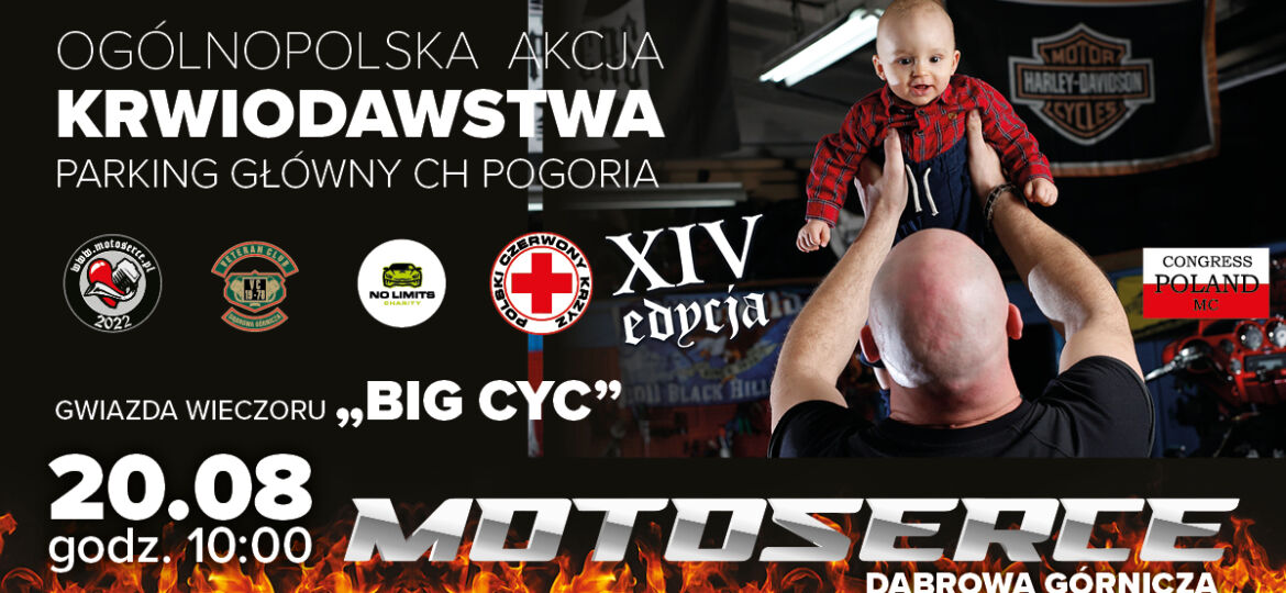 XIV Akcja Motoserce Dąbrowa Górnicza & Nolimits Charity