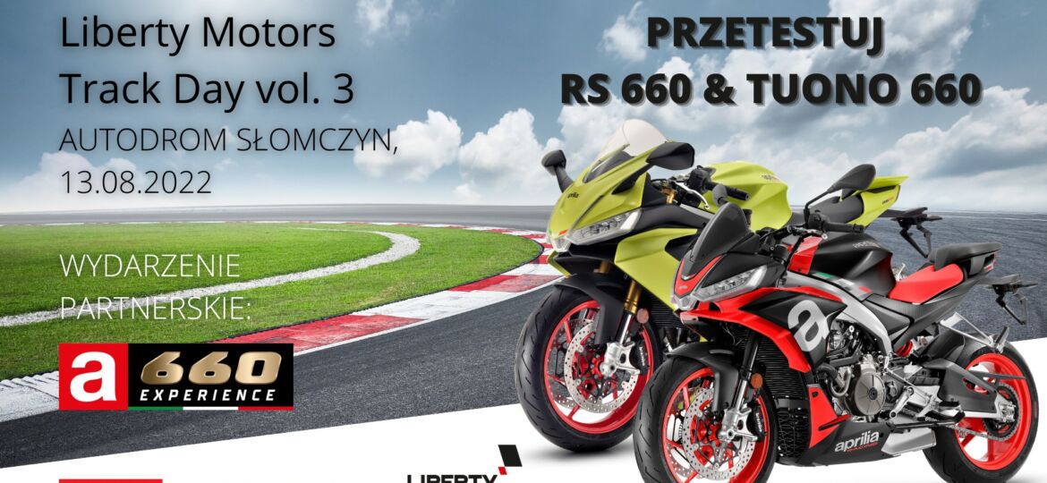 Liberty Motors Track Day vol.3 + Aprilia 660 Experience