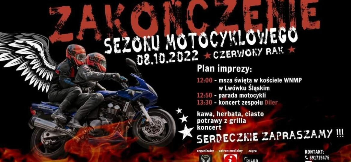 ZAKOŃCZENIE SEZONU MOTOCYKLOWEGO A. D. 2022