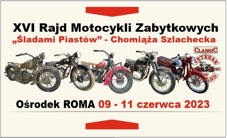 XVI Rajd Motocykli Zabytkowych "Śladami Piastów" 2023