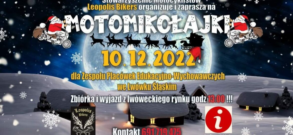 Motomikołajki z LEOPOLIS BIKERS