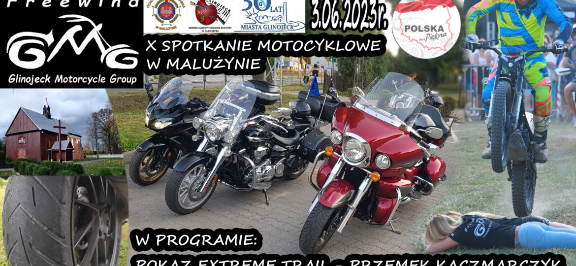 X Spotkanie motocyklowe w Malużynie