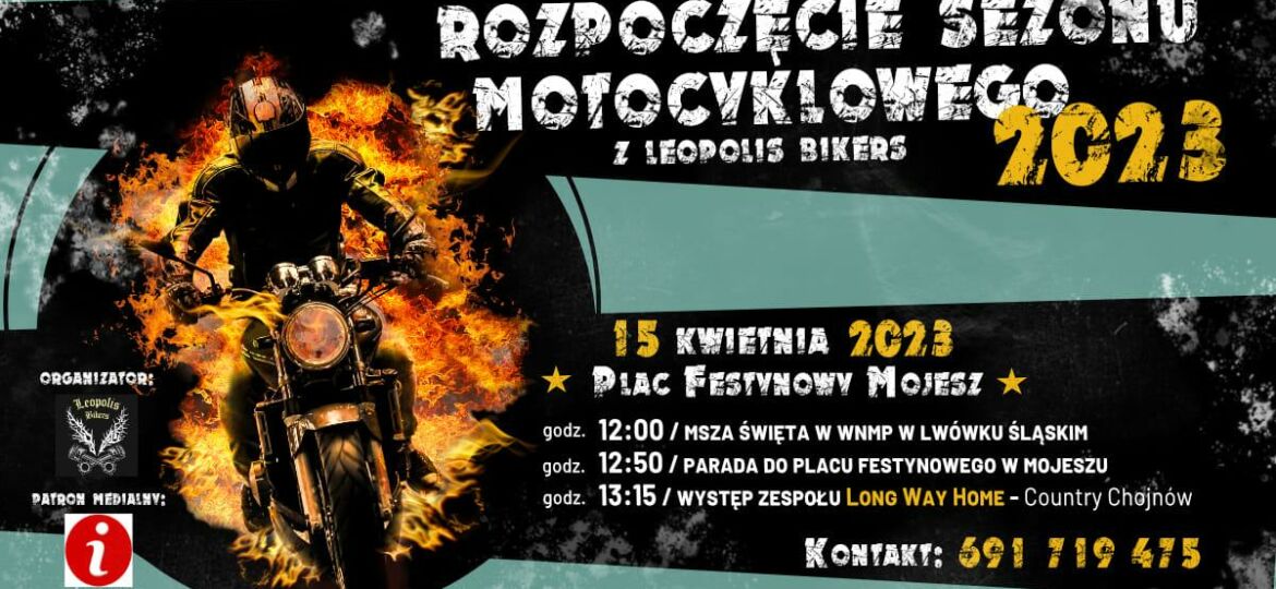 Rozpoczęcie Sezonu Motocyklowego A. D. 2023 z LEOPOLIS BIKERS