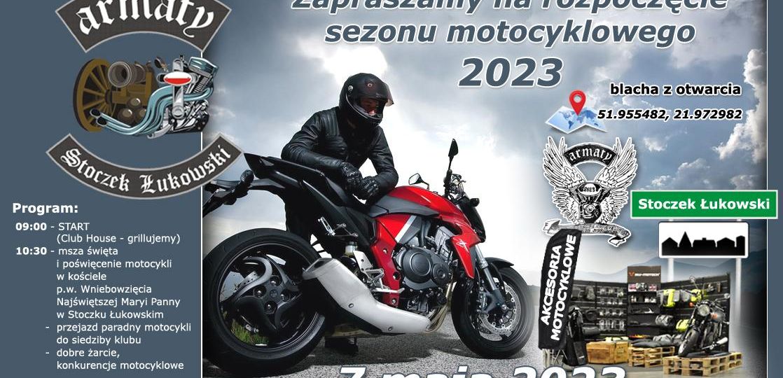 Rozpoczęcie sezonu motocyklowego 2023