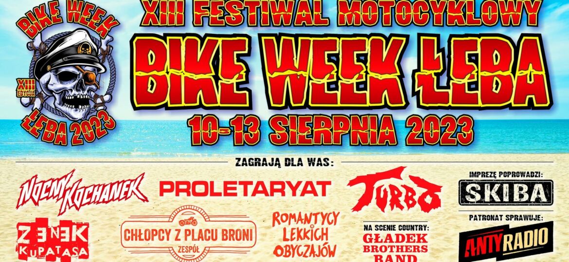 XIII Festiwal Motocyklowy Bike Week Łeba 2023