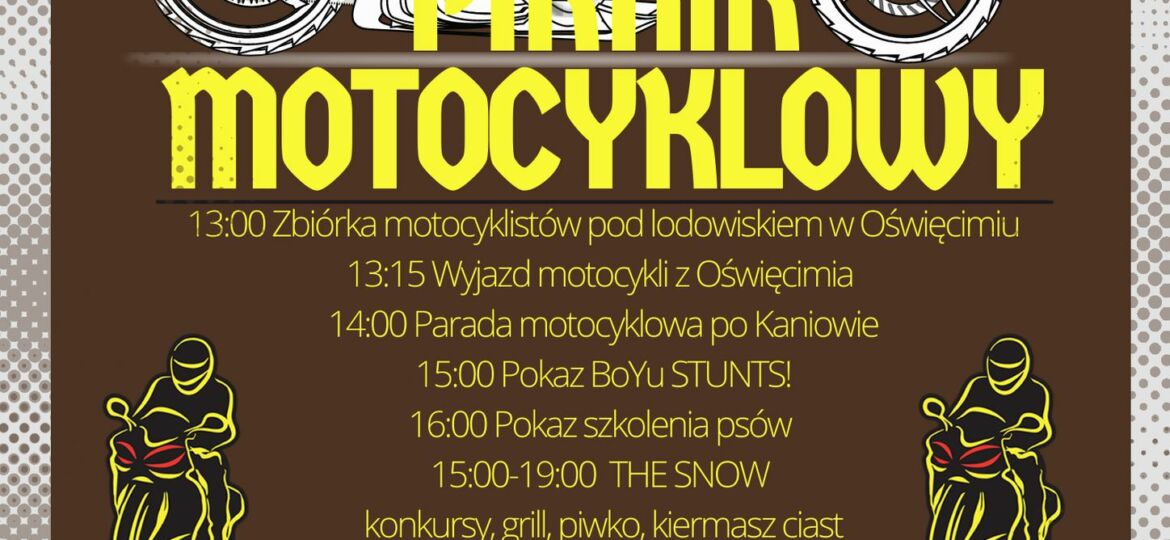 PIKNIK MOTOCYKLOWY - KANIÓW 10.06.2023